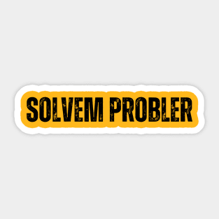 SOLVEM PROBLER Sticker